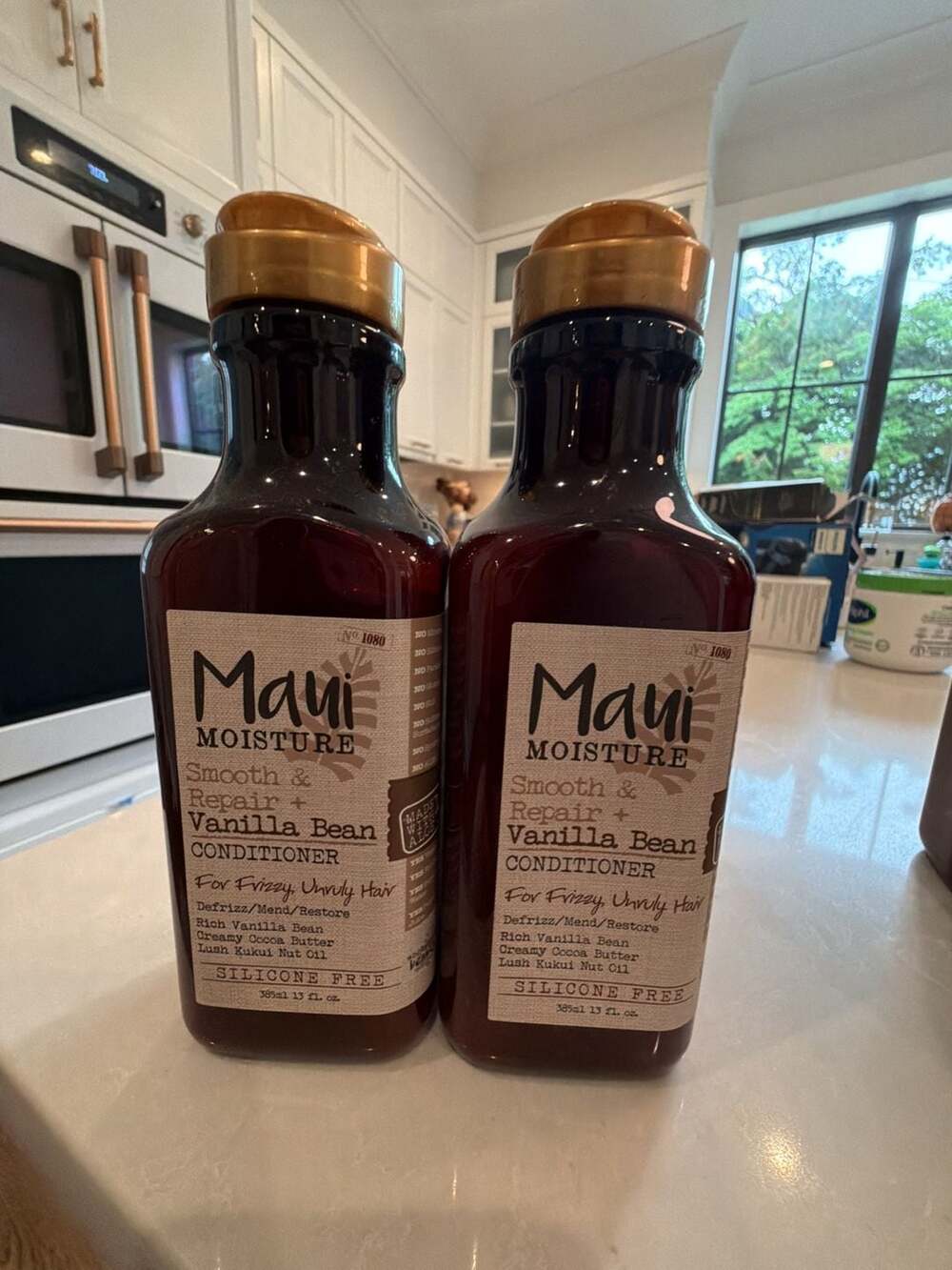 Maui Moisture Smooth & Repair + Vanilla Bean Conditioner 13oz. Set of 2 FAST2Shi